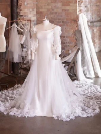 Maggie Sottero 138077 Overskirt #0 default Ivory thumbnail
