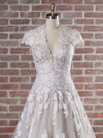 Sottero and Midgley 139181 #9 Mocha/Iv/Nude thumbnail