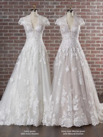 Sottero and Midgley 139181 #10 Mocha/Iv/Nude thumbnail