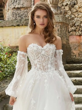 Morilee 139339- Sleeves #0 default Ivory thumbnail
