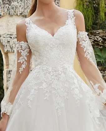 Morilee 139344- Sleeves #0 default Ivory thumbnail