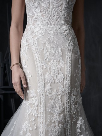 Sottero and Midgley 139184 #4 Mocha/Iv/Nude thumbnail