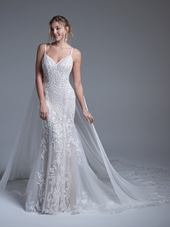 Sottero and Midgley 139184 #5 Mocha/Iv/Nude thumbnail