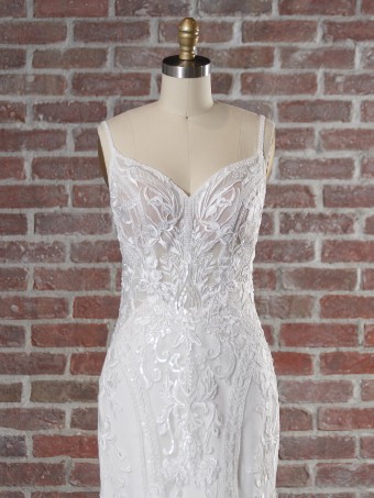 Sottero and Midgley 139184 #7 Mocha/Iv/Nude thumbnail