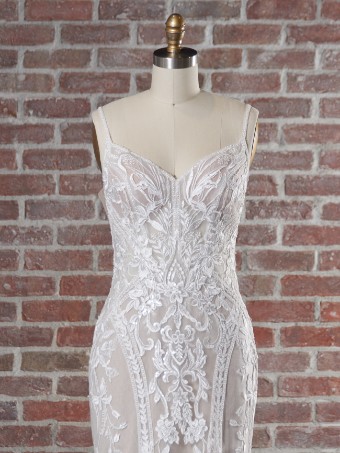 Sottero and Midgley 139184 #8 Mocha/Iv/Nude thumbnail