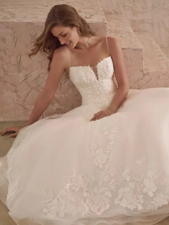 Maggie Sottero 139153 #10 ivory/champagne thumbnail