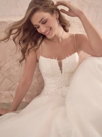 Maggie Sottero 139153 #9 ivory/champagne thumbnail