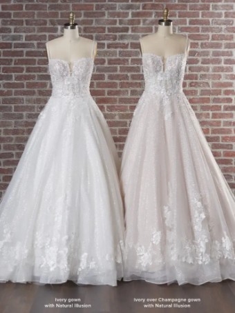 Maggie Sottero 139153 #8 ivory/champagne thumbnail