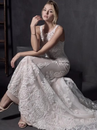 Sottero and Midgley 139146 #8 Ivory/Nude thumbnail