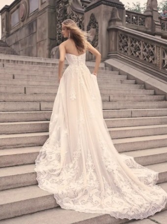 Maggie Sottero 140049 Sleeves #12 Ivory thumbnail