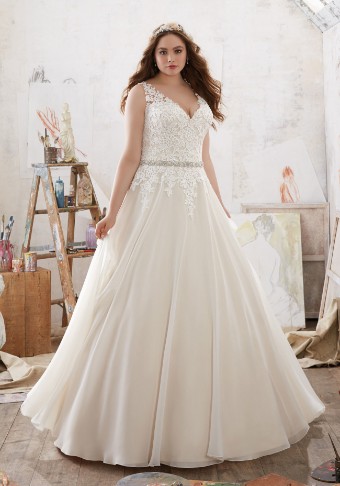 Morilee 139070 #0 default Ivory/Coco thumbnail