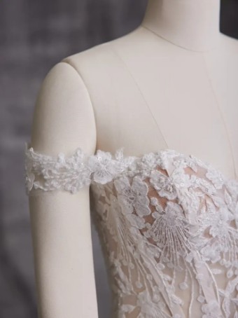 Maggie Sottero 139018 #9 Ivory/Mauve/Nude thumbnail