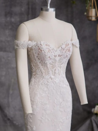Maggie Sottero 139018 #5 Ivory/Mauve/Nude thumbnail