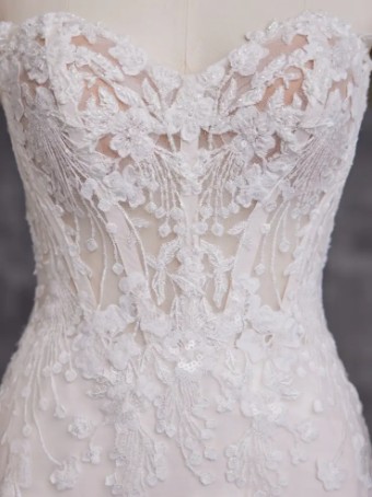 Maggie Sottero 139018 #7 Ivory/Mauve/Nude thumbnail