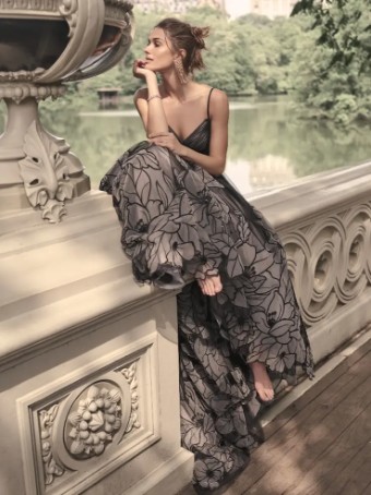 Maggie Sottero 140051 #2 Black/Sand/Ivory ivory/champagne thumbnail