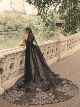 Maggie Sottero 140051 #18 Black/Sand/Ivory thumbnail