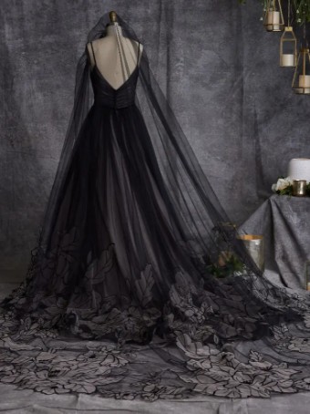 Maggie Sottero 140051 #12 Black/Sand/Ivory ivory/champagne thumbnail