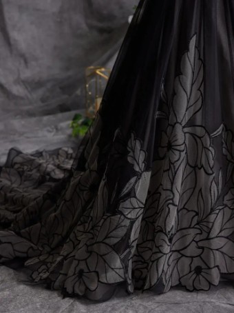 Maggie Sottero 140051 #10 Black/Sand/Ivory ivory/champagne thumbnail