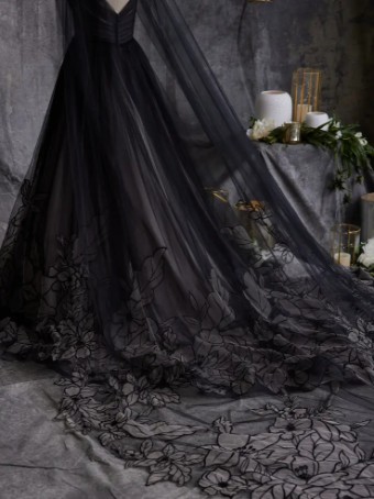 Maggie Sottero 140051 #13 Black/Sand/Ivory ivory/champagne thumbnail