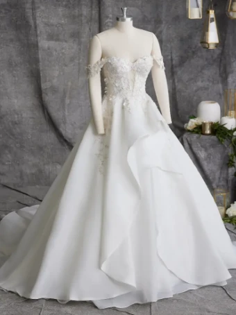Sottero and Midgley 140071Straps #3 ivory/champagne thumbnail