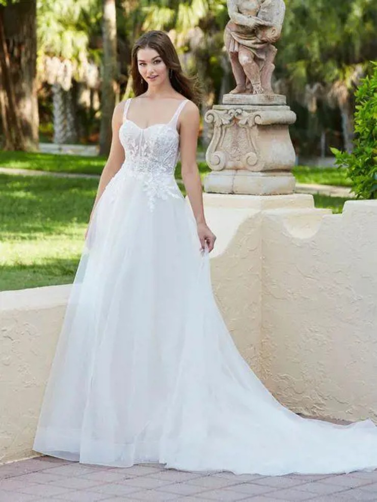 Ivory almond clearance wedding dress