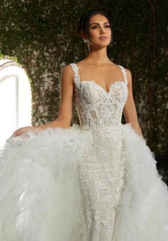 Morilee 140322 Overskirt #4 Ivory thumbnail