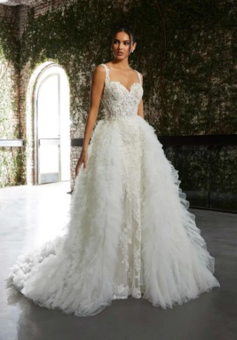 Morilee 140322 Overskirt #2 Ivory thumbnail