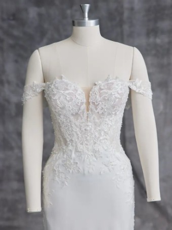Rebecca Ingram 140025 Straps #1 Ivory thumbnail