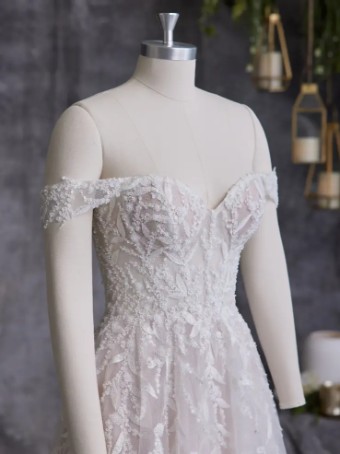 Maggie Sottero 140044 Straps #3 Ivory thumbnail