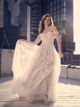 Maggie Sottero 140044 Straps #10 Ivory thumbnail