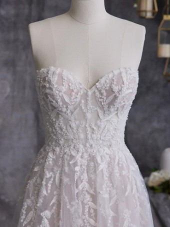 Maggie Sottero 140044 Straps #4 Ivory thumbnail