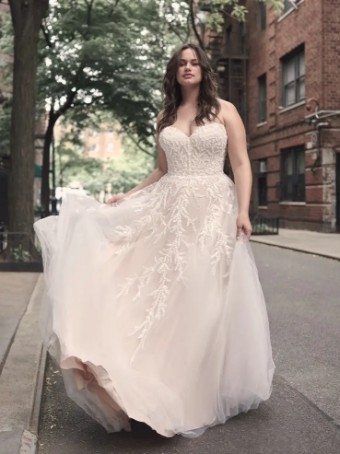 Maggie Sottero 140044 Straps #1 Ivory thumbnail
