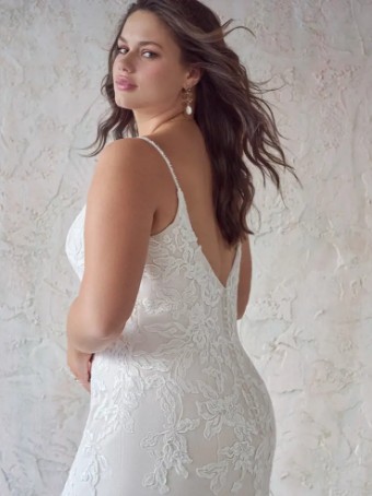 Maggie Sottero 139195 #12 Ivory over Soft Blush/Natural Illusion thumbnail