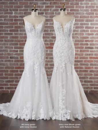 Maggie Sottero 139195 #6 Ivory over Soft Blush/Natural Illusion thumbnail