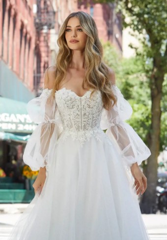 Morilee 140314 Sleeves #0 default Ivory thumbnail