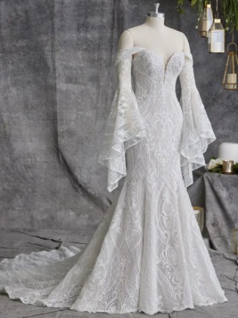 Sottero and Midgley 140064 Sleeves #13 Ivory thumbnail