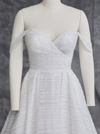 Sottero and Midgley 140075 Straps #4 Ivory thumbnail