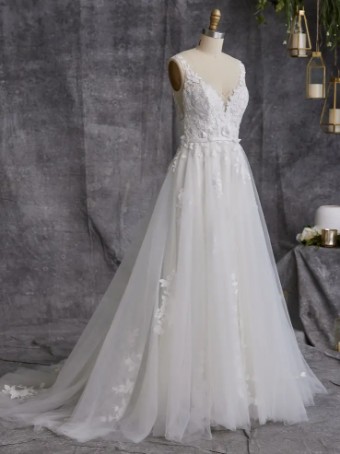 Rebecca Ingram 140022 #10 Ivory / Soft Blush thumbnail