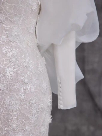 Sottero and Midgley 140080-Cape #4 Ivory thumbnail