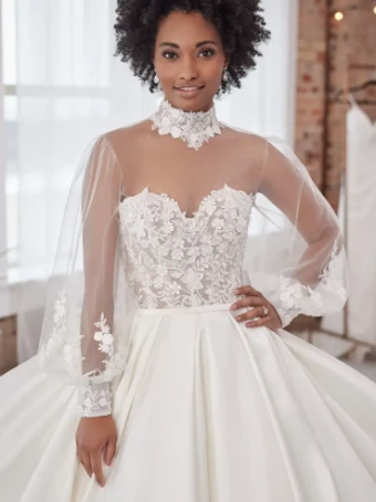 Maggie Sottero 139179 Jacket #1 Ivory thumbnail