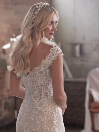 Maggie Sottero 140039 #18 Iv/Soft Blush (Natural Illusion) thumbnail