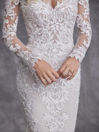 Maggie Sottero 140039 #3 Iv/Soft Blush (Natural Illusion) thumbnail