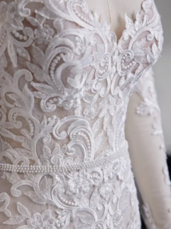 Maggie Sottero 140039 #10 Iv/Soft Blush (Natural Illusion) thumbnail