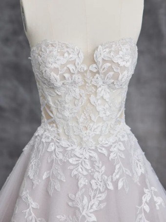 Sottero and Midgley 140067 #3 Ivory over Soft Blush/Natural Illusion thumbnail