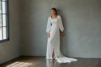 Modest Bridal Collection 140601 #6 Ivory thumbnail
