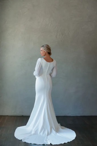 Modest Bridal Collection 140603 #2 Ivory thumbnail