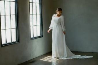 Modest Bridal Collection 140611 #45 Ivory thumbnail