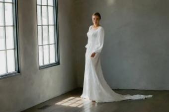 Modest Bridal Collection 140611 #33 Ivory thumbnail