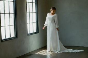 Modest Bridal Collection 140611 #30 Ivory thumbnail