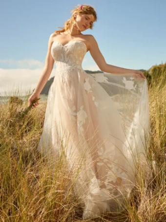 Rebecca Ingram 139080 #3 Ivory/Mauve Ivory/Coco thumbnail